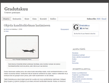 Tablet Screenshot of gradutakuu.fi